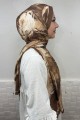 Desenli Bambu Şal 036K